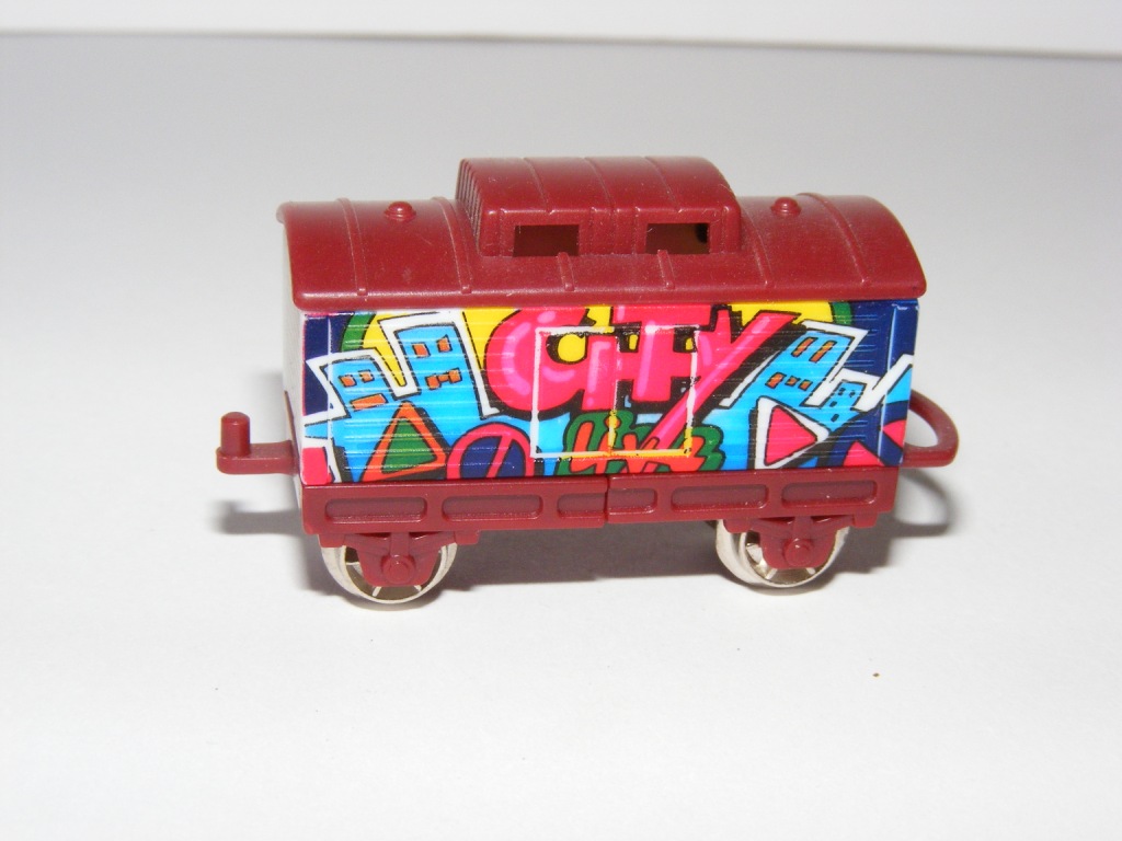 Graffiti-waggon "CITY"