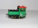 Rangierlokomotive- zelená s červenou střechou